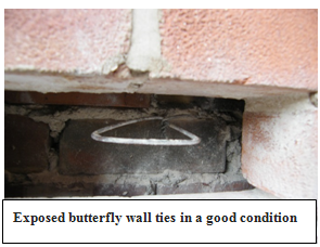 Exposed Butterfly Wall Tie