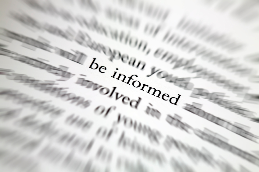Be Informed
